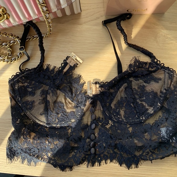 For Love And Lemons Other - Eyes lashes bandage bra